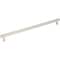 Jeffrey Alexander 305 mm Center-to-Center Polished Nickel Square Zane Cabinet Pull 293-305NI - alternate 1